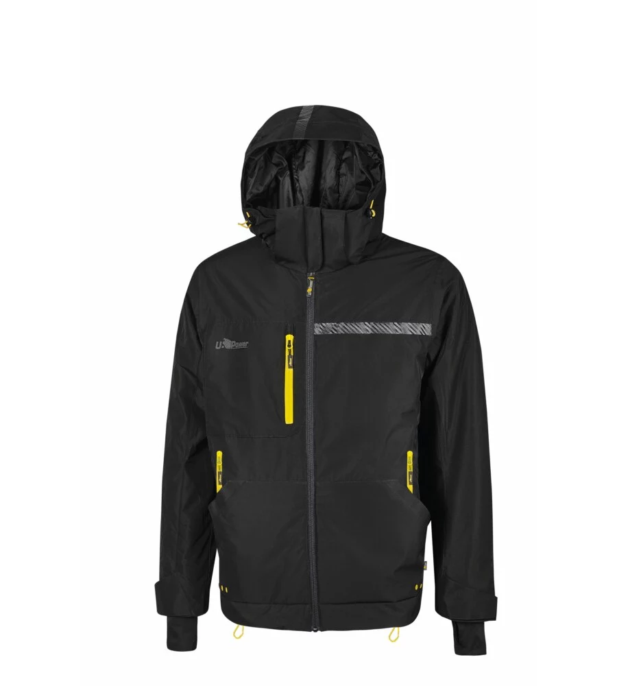 Giacca da lavoro u-power "wink" black carbon, tg s